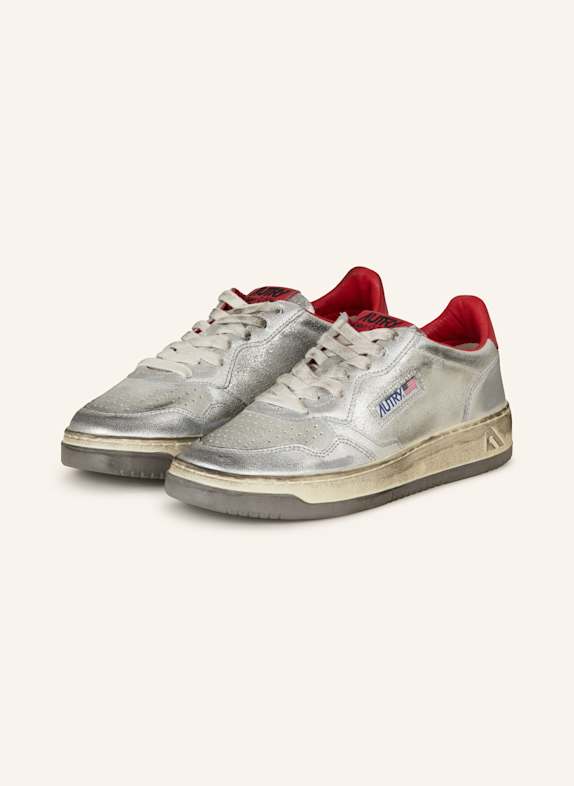AUTRY Sneaker SUPER VINTAGE LOW LA SILBER