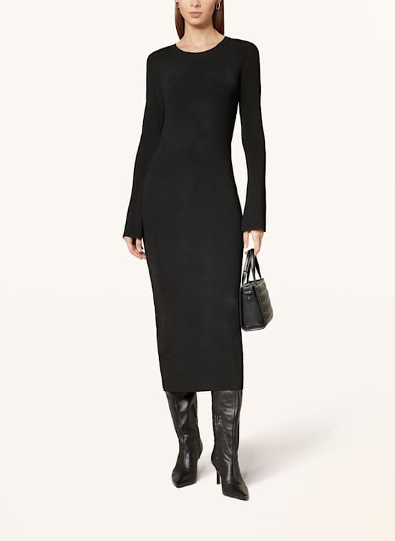 SELECTED Femme Sukienki koszulowe WEEKEND Max Mara CZARNY