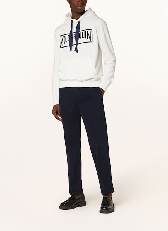 VILEBREQUIN Hoodie MARTIN WIT / ZWART