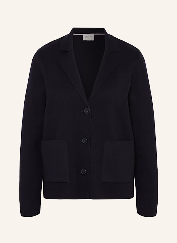 MAERZ MUENCHEN Strickblazer DUNKELBLAU