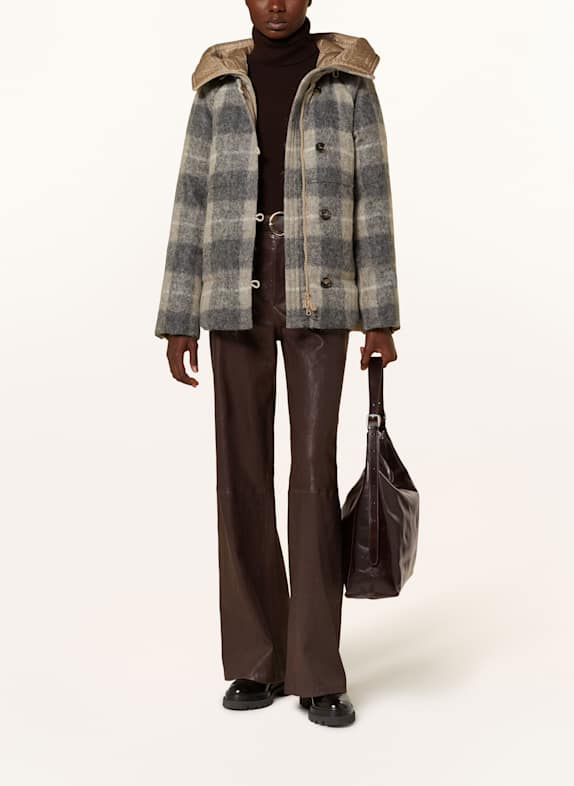 PEUTEREY Daunenjacke TAMBOC GRAU/ HELLGRAU/ WEISS