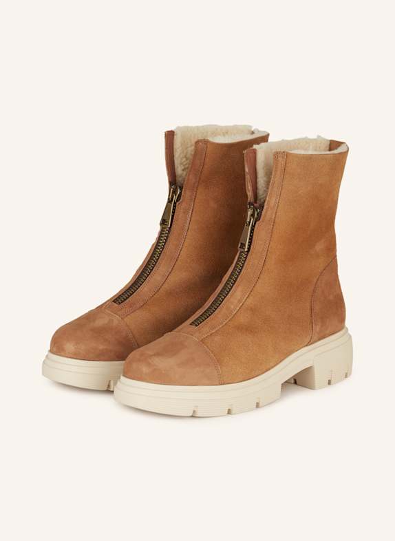paul green Boots CAMEL