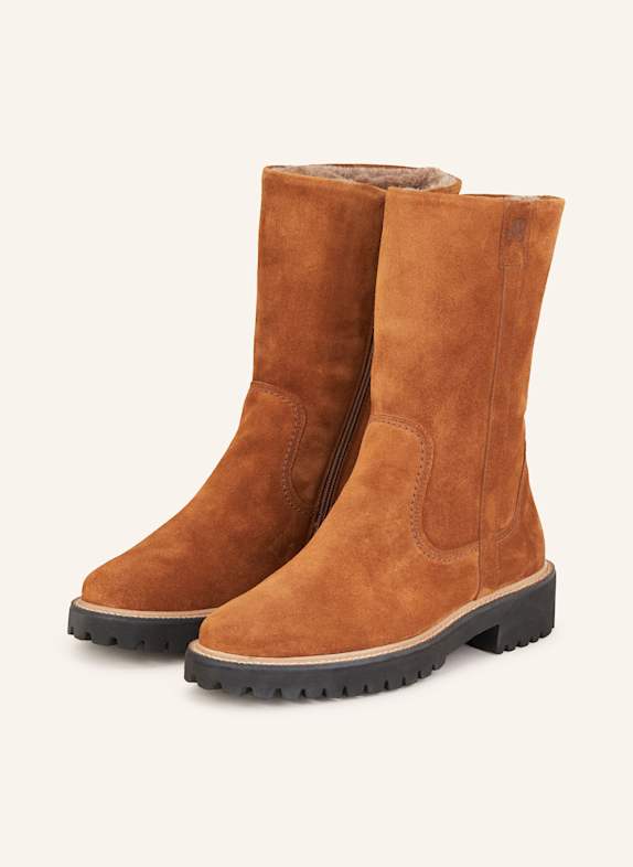 paul green Boots COGNAC