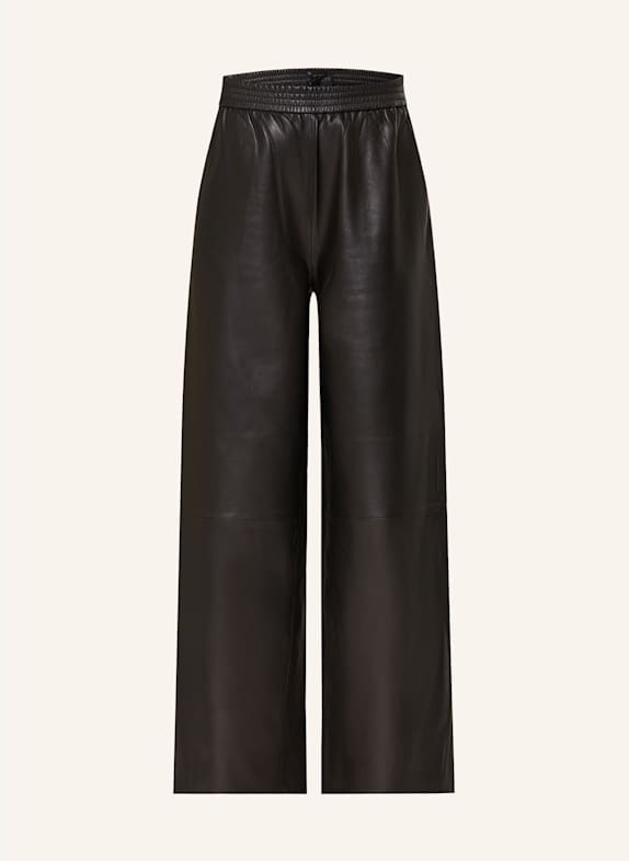 ALLSAINTS Lederhose ASPEN SCHWARZ