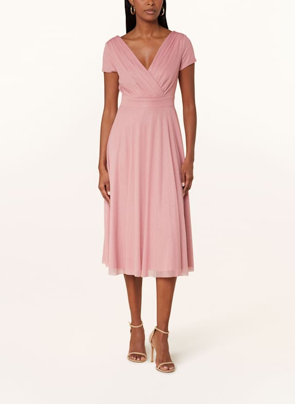 Vera Mont Cocktailkleid ROSÉ/ SILBER