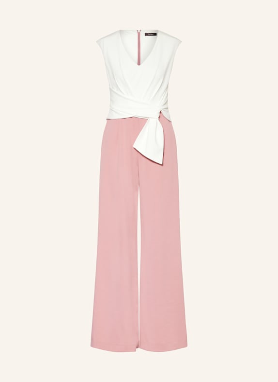 Vera Mont Jumpsuit ROSE/ WHITE