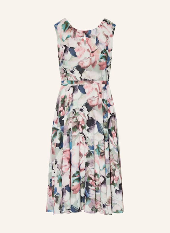 Vera Mont Cocktailkleid GRÜN/ ROSÉ/ DUNKELBLAU