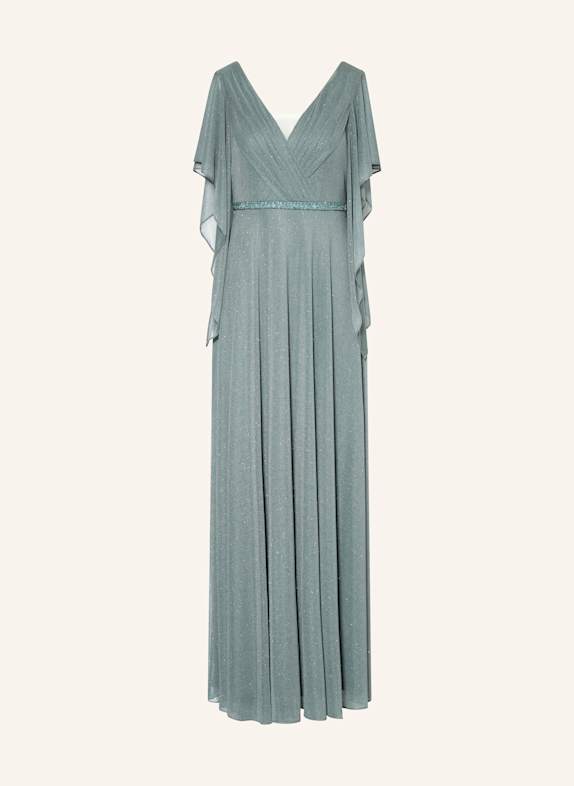 Vera Mont Abendkleid mit Schmucksteinen DUNKELGRÜN/ GRAU
