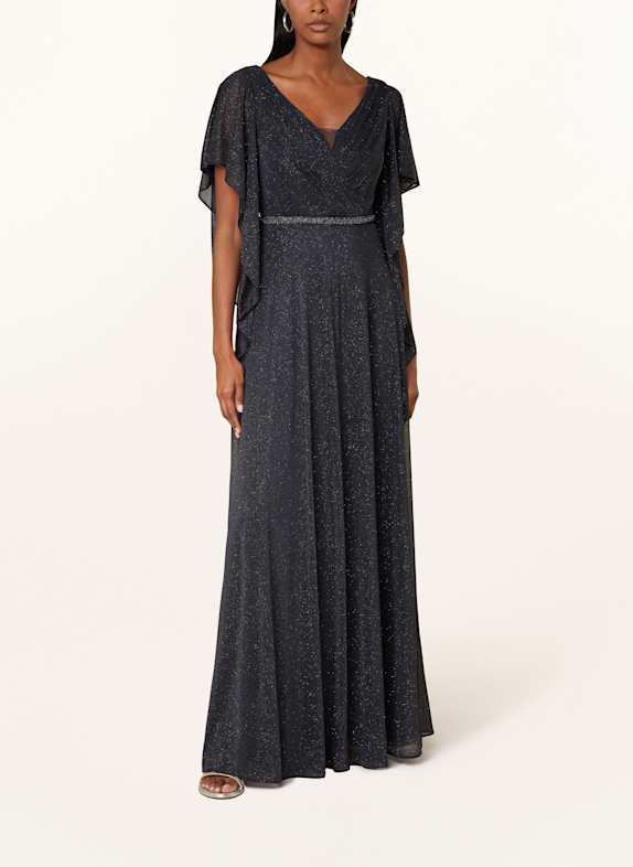 Vera Mont Abendkleid mit Schmucksteinen DUNKELBLAU/ GRAU