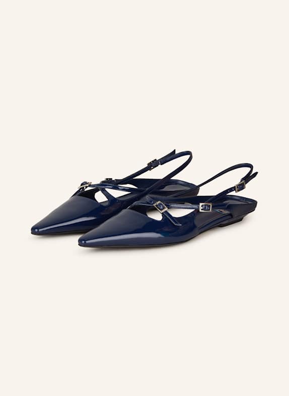 jeffrey campbell Slingballerinas FAX.ME-LO DUNKELBLAU