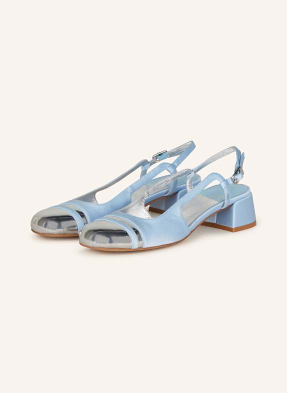 jeffrey campbell Slingpumps SEIZE-CP HELLBLAU/ SILBER