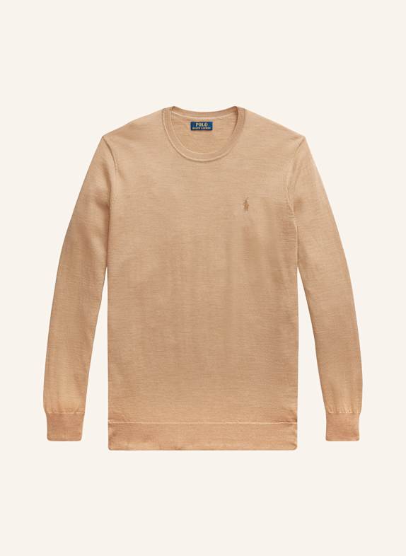 POLO RALPH LAUREN Big & Tall Pullover CAMEL