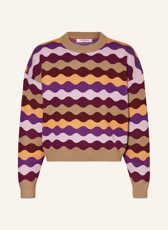 VINGINO Pullover MARLIZE LILA/ FUCHSIA/ BRAUN