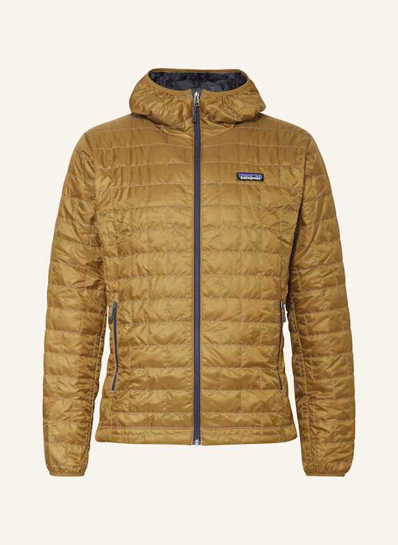 patagonia Kurtka pikowana NANO PUFF® CIEMNOŻÓŁTY