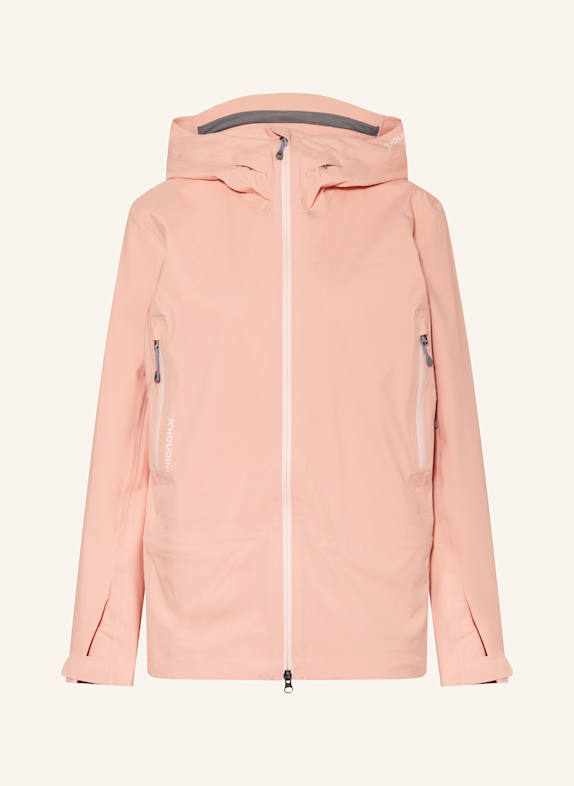 HOUDINI RIDE hardshell ski jacket PINK