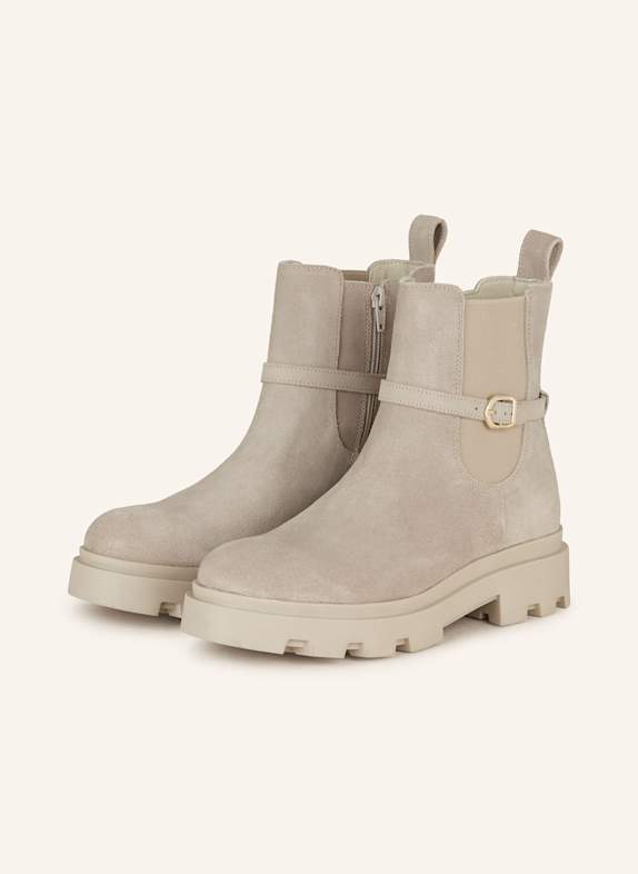 HEY MARLY Lace-up boots COZY CHUNKY ROCK GRAY