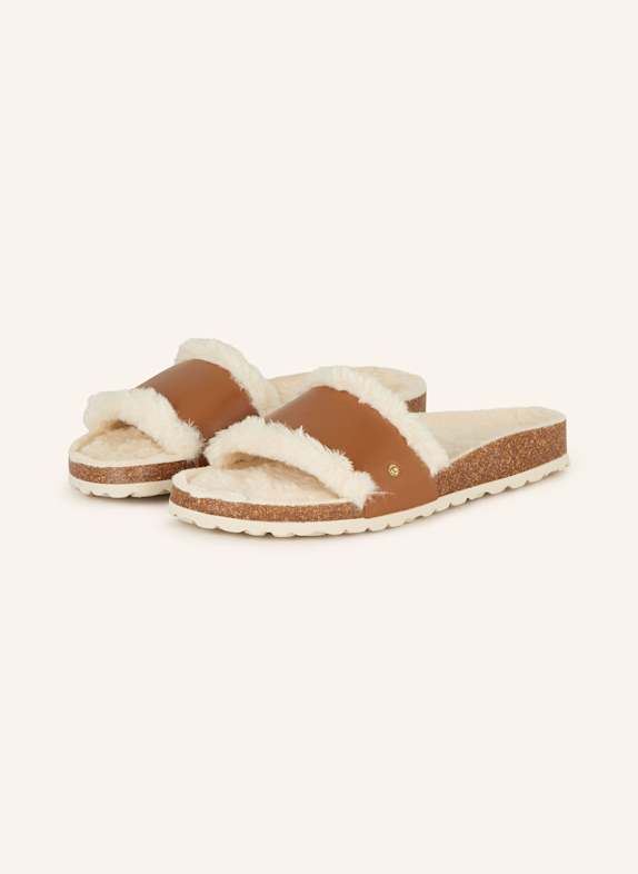 HEY MARLY CASUAL CORK slides BROWN