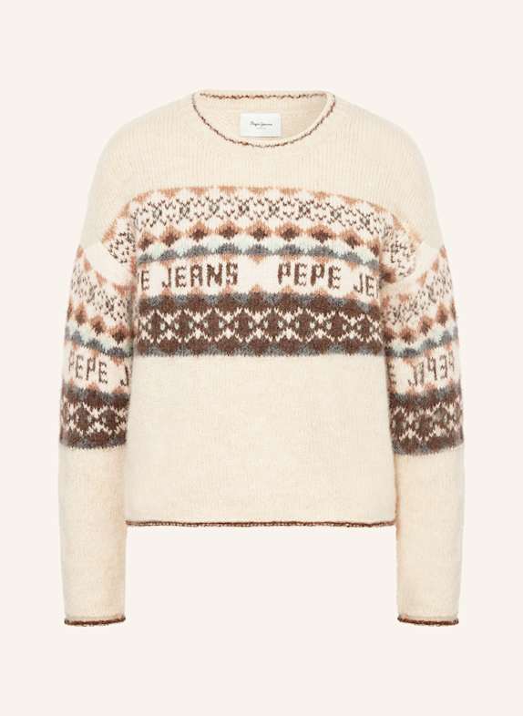 Pepe Island Jeans Pullover HITTY HELLBRAUN/ BRAUN