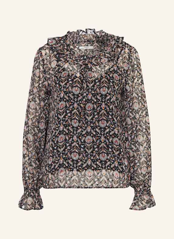 Pepe Island Jeans Blusenshirt PEGGY SCHWARZ/ HELLGRÜN