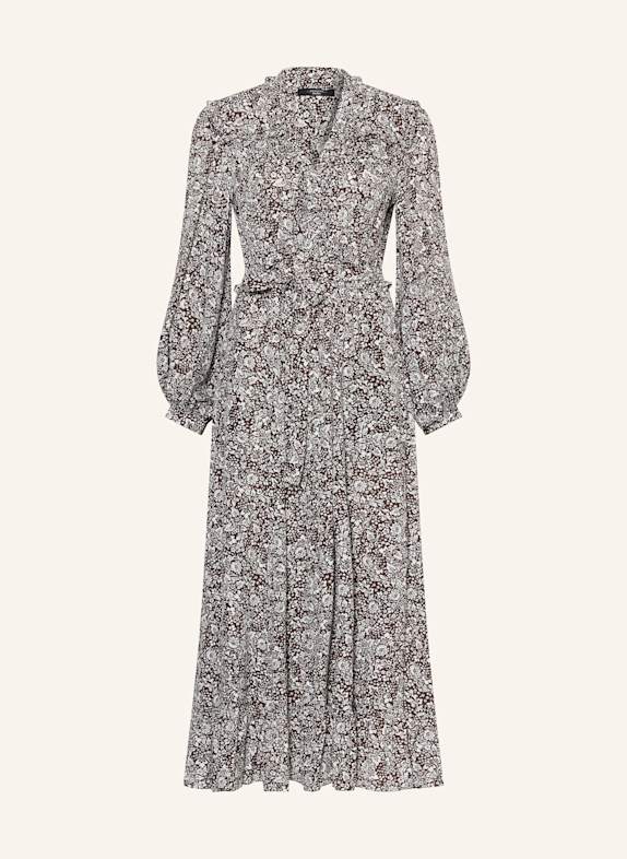 WEEKEND Max Mara Kleid FRETTY WEISS/ BRAUN