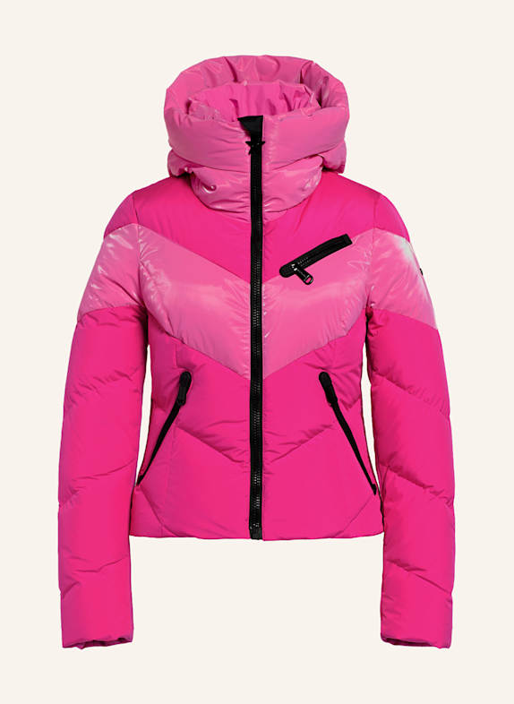 GOLDBERGH Daunen-Skijacke MORAINE NEONPINK