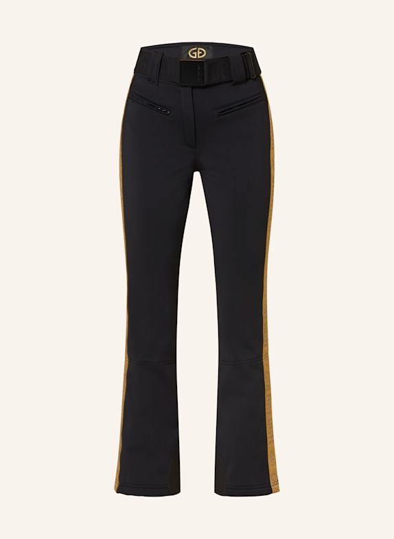 GOLDBERGH Softshell-Skihose GOLDEN EDGE SCHWARZ/ GOLD