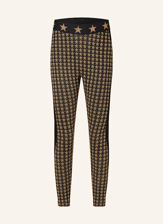 GOLDBERGH Funktionswäsche-Hose CELESTE SCHWARZ/ HELLBRAUN