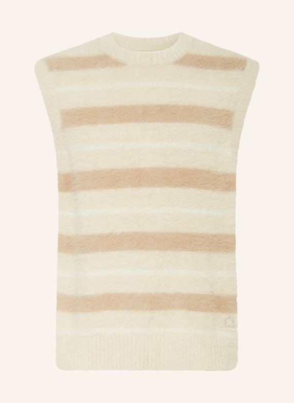 RETERNITY Sweater vest LIGHT BROWN/ CAMEL