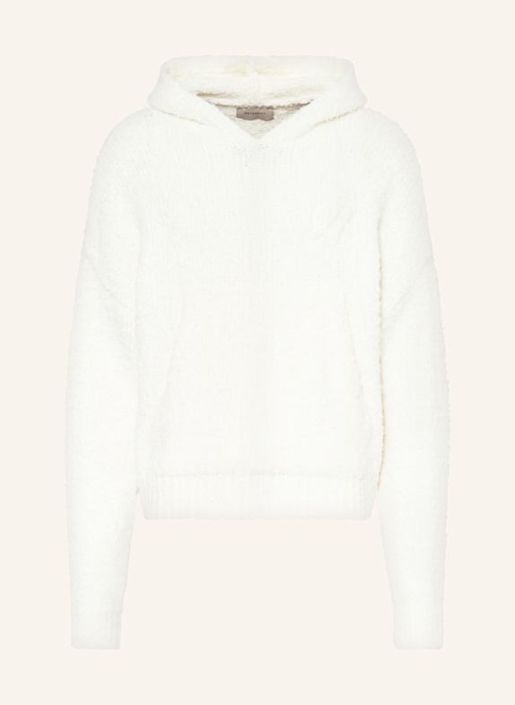 RETERNITY Bouclé hoodie ECRU