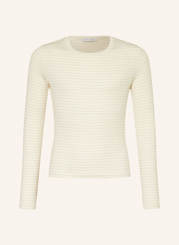 ELSY Longsleeve mit Glitzergarn ECRU