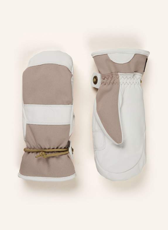 HESTRA Skihandschuhe VOSS BEIGE/ WEISS