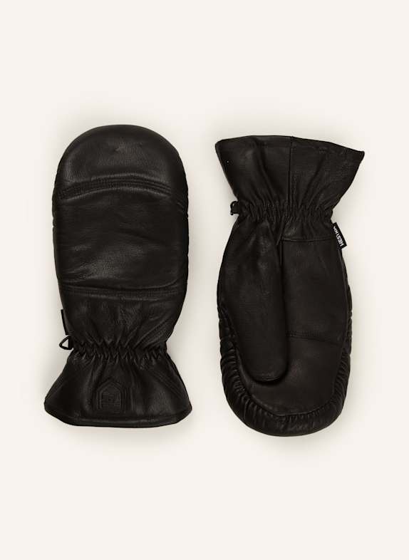 HESTRA Multisport-Handschuhe LEATHER BOX MITT SCHWARZ