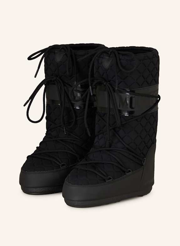 MOON BOOT Moon boots ICON QUILT BLACK