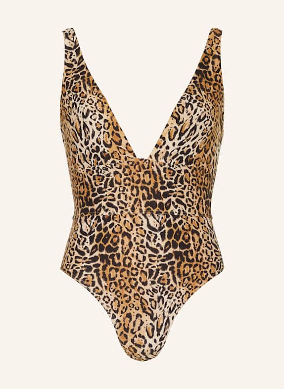 MELISSA ODABASH Badeanzug CARIBBEAN BRAUN/ HELLBRAUN/ SCHWARZ