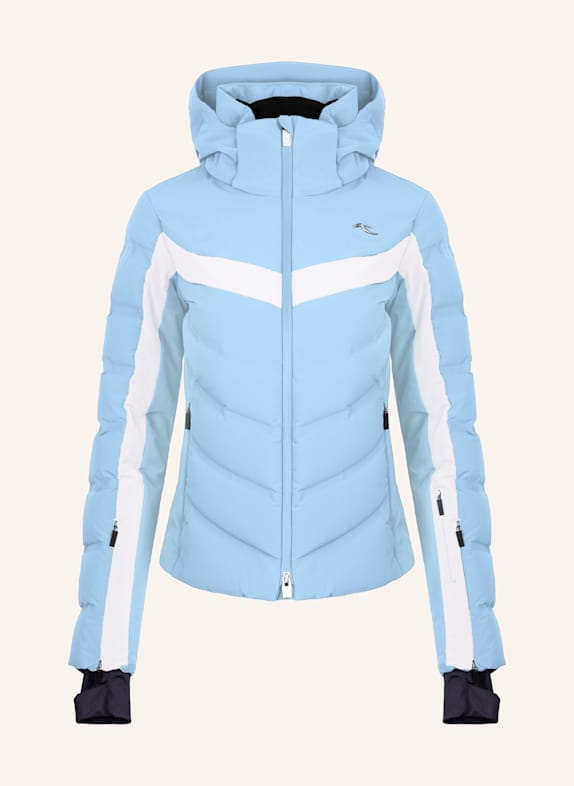 KJUS Daunen-Skijacke MOMENTUM HELLBLAU/ WEISS