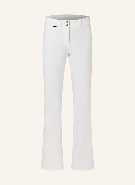 KJUS Softshell-Skihose SELLA JET 2.0 WEISS