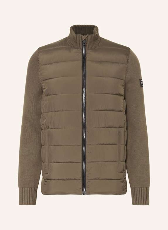 ECOALF Jacke BIMI im Materialmix KHAKI