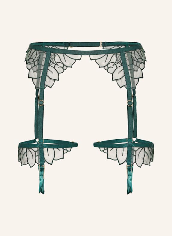 BLUEBELLA Strumpfhalter LAUREL mit Harness DUNKELGRÜN