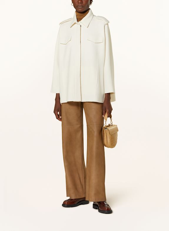 lunaria cashmere Wolljacke mit Cashmere CREME