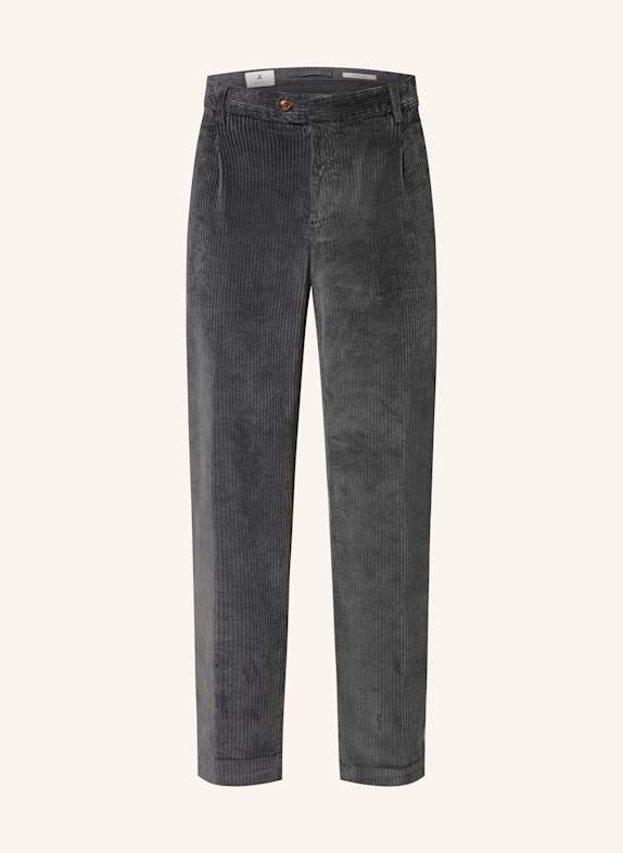 MYTHS Corduroy chinos regular fit DARK GRAY