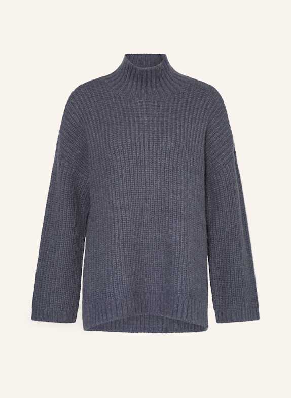 DANTE6 Pullover D6RAYURE mit Alpaka BLAUGRAU