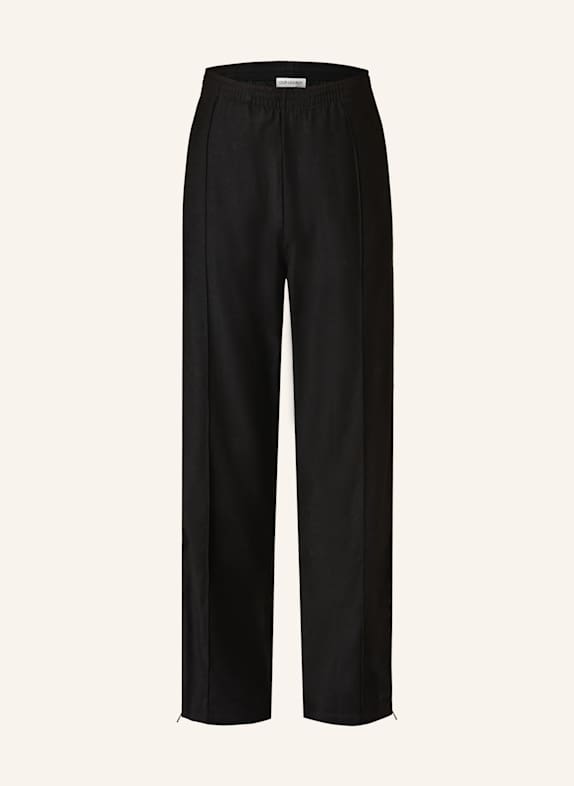 OUR LEGACY Track Pants mit Galonstreifen SCHWARZ