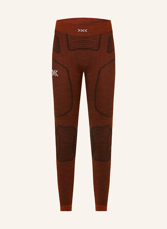 X-BIONIC SYMBIO MERINO functional underwear trousers made from merino wool R290 CLAY