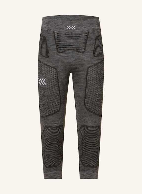 X-BIONIC Funktionswäsche-Hose SYMBIO MERINO mit verkürzter Beinlänge DUNKELGRAU/ SCHWARZ