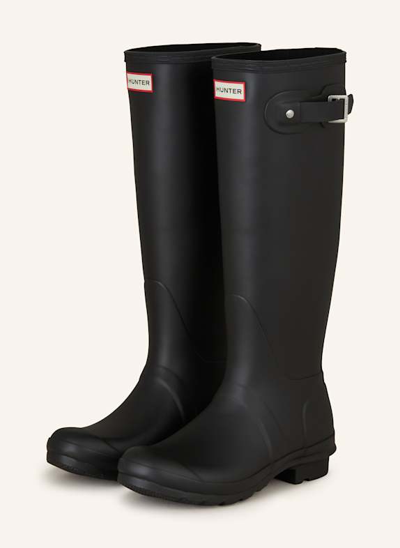 HUNTER Gummistiefel ORIGINAL TALL SCHWARZ