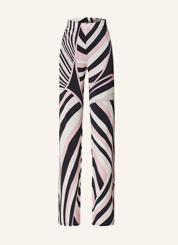 PUCCI Hose SCHWARZ/ WEISS/ ROSA