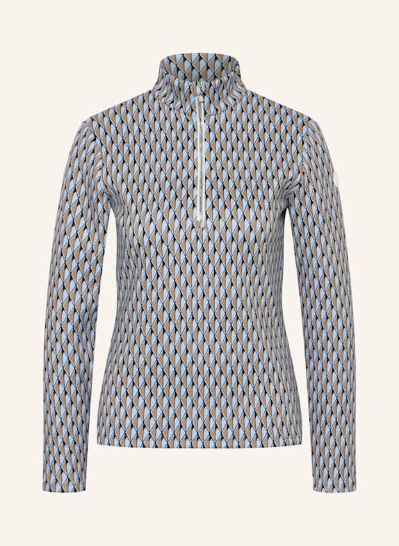 fusalp Midlayer ORION HELLBLAU/ BEIGE/ DUNKELBLAU