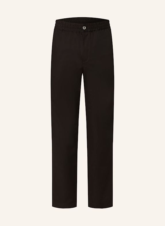 MAISON KITSUNÉ Hose Regular Fit SCHWARZ