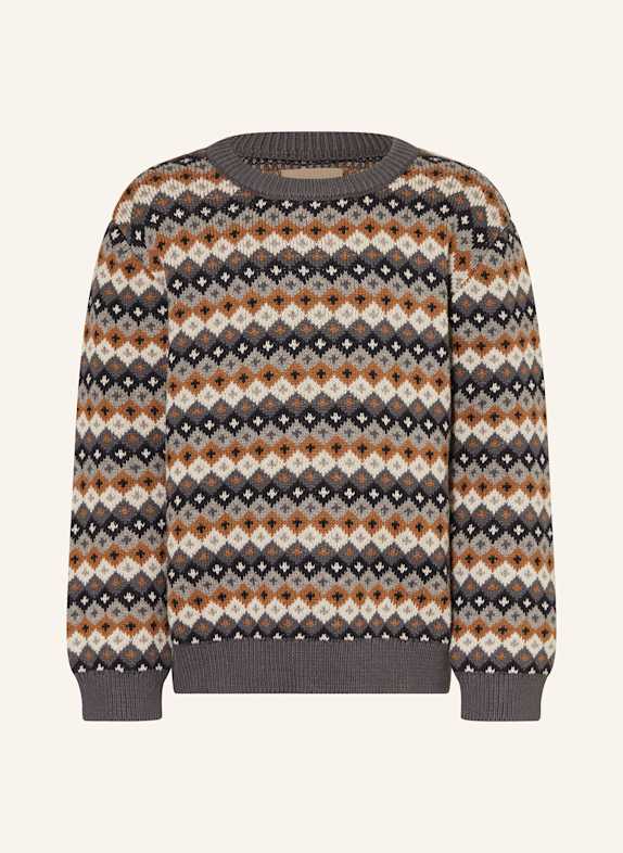WHEAT Pullover ELIAS GRAU/ CREME