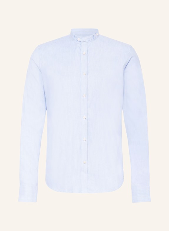 Gottseidank Trachtenhemd Slim Fit mit Stehkragen HELLBLAU
